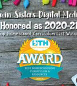 We are honored to be selected as the Top Homeschool Curriculum List Winner of 2020-21!