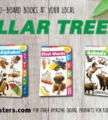 Tabbed-Board Books at your local Dollar Tree