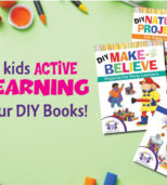 Keep kids active and LEARNING with our DIY Books!